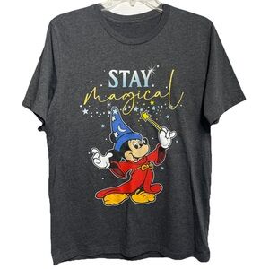 Disney Mickey Mouse Stay Magical T-Shirt Size Large